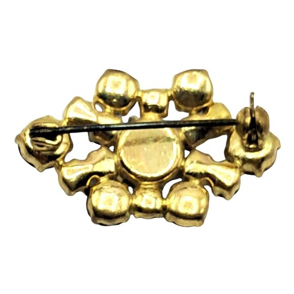 VIntage Rhinestone Brooch Lot of 8 Weiss Kramer Burt Cassell Costume Jewelry - Picture 12 of 16